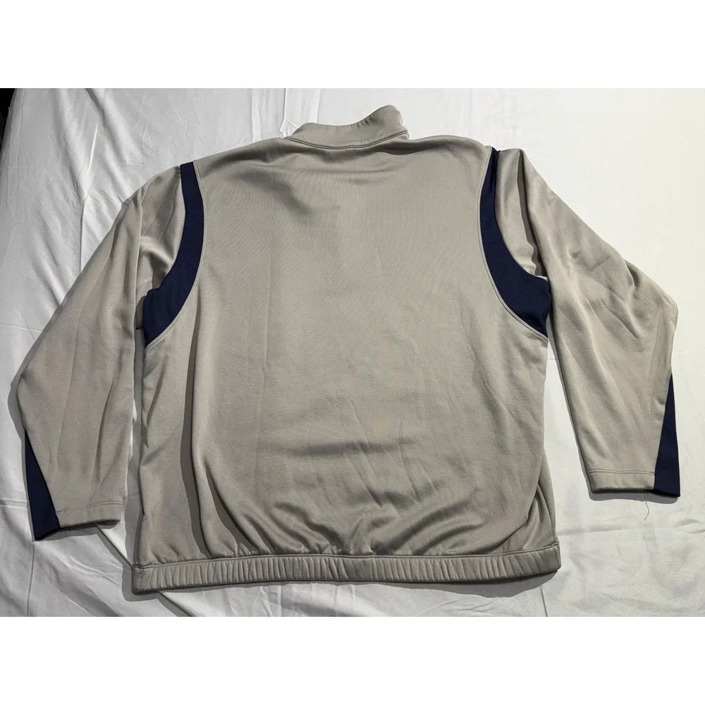 Nike Therma-Fit Golf Standard‎ 1/4 Zip Long Sleeve Pullover Navy Gray Men's XL
